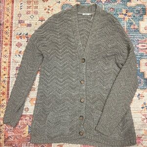 Kimchi Blue Taupe Knit Cardigan
